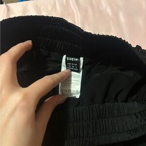 SHEIN Black Pajama Set Intimates Sleepwear